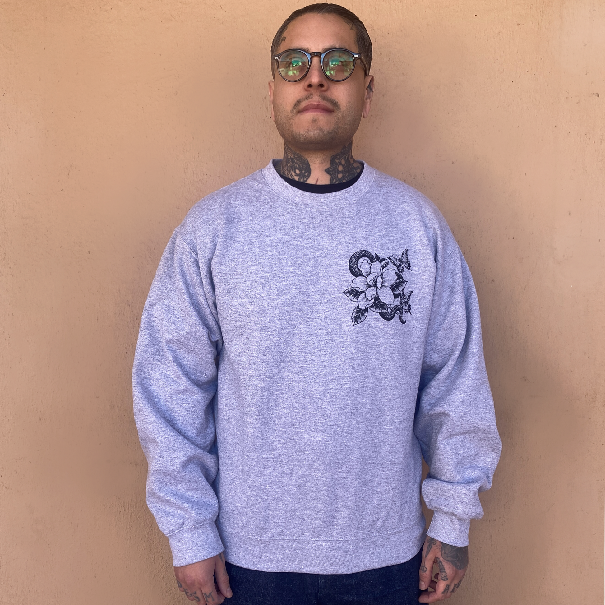 Sombra Grays Justin Olivier Gray Pullover Sweatshirt